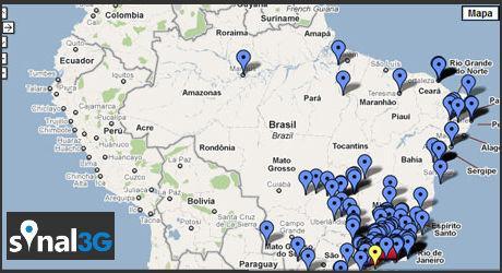 3G: confira um estudo da qualidade do sinal no 
Brasil
