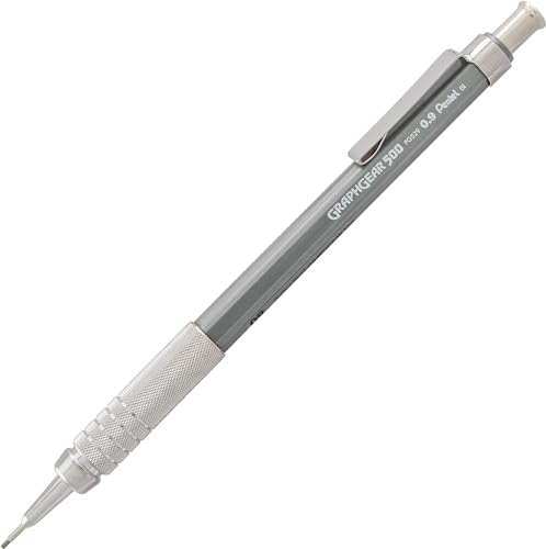 Pentel Lapiseira Técnica Graphgear 500 0.9mm Cinza SM/PG529-N