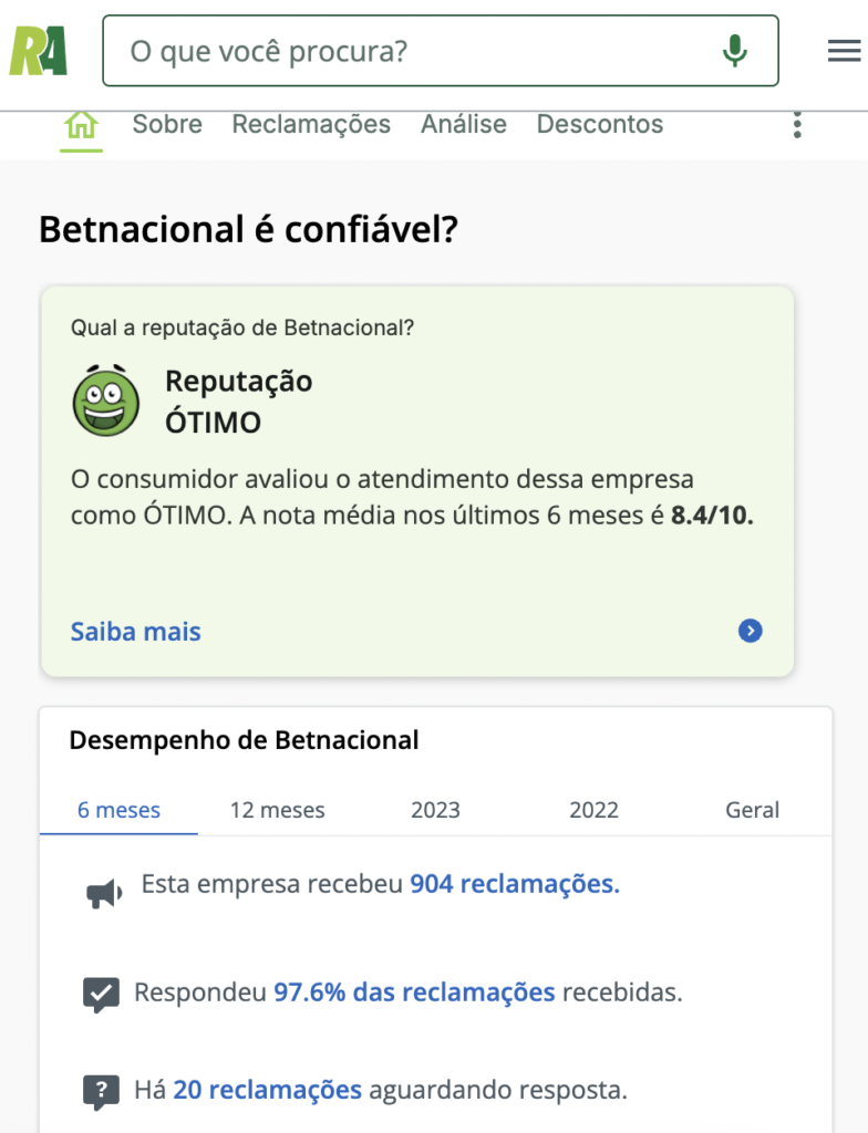 betnacional é confiável