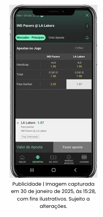 aposta com o app bet365