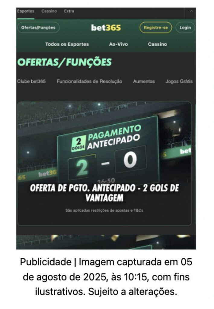 bônus bet365