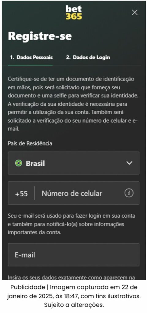 cadastro bet365