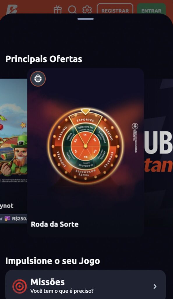 rodadas grátis betano