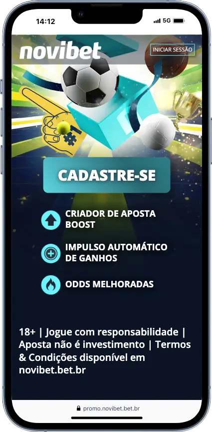 tela de cadastro novibet