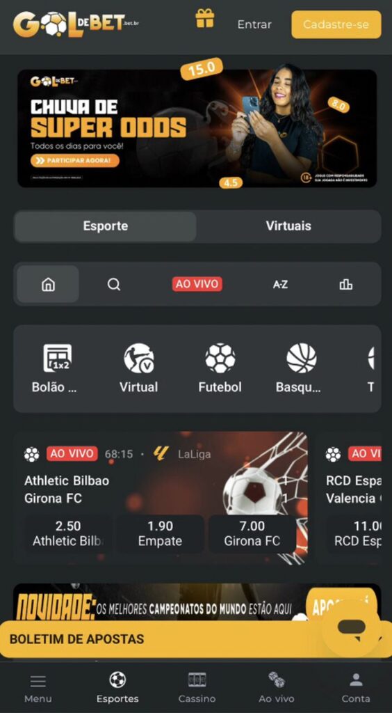 goldebet nova casa de aposta recomendada