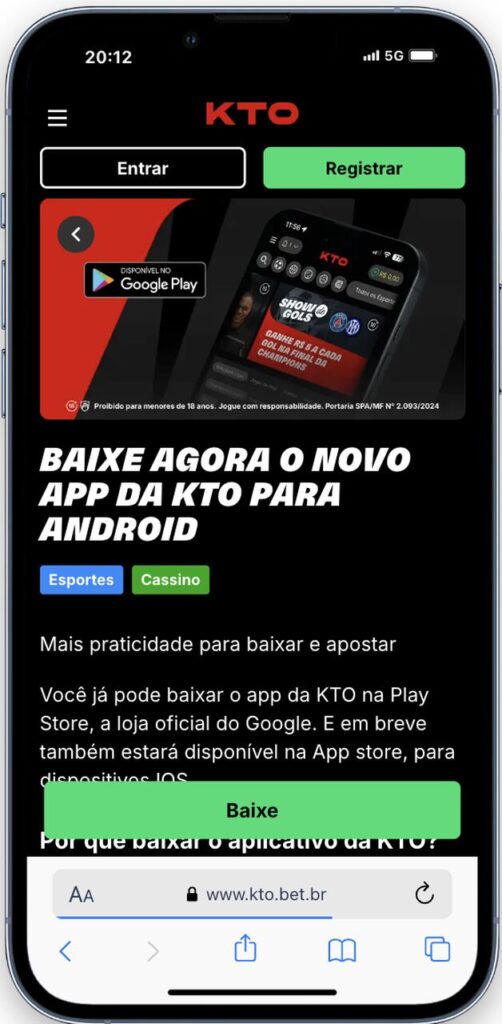 kto app é confiável