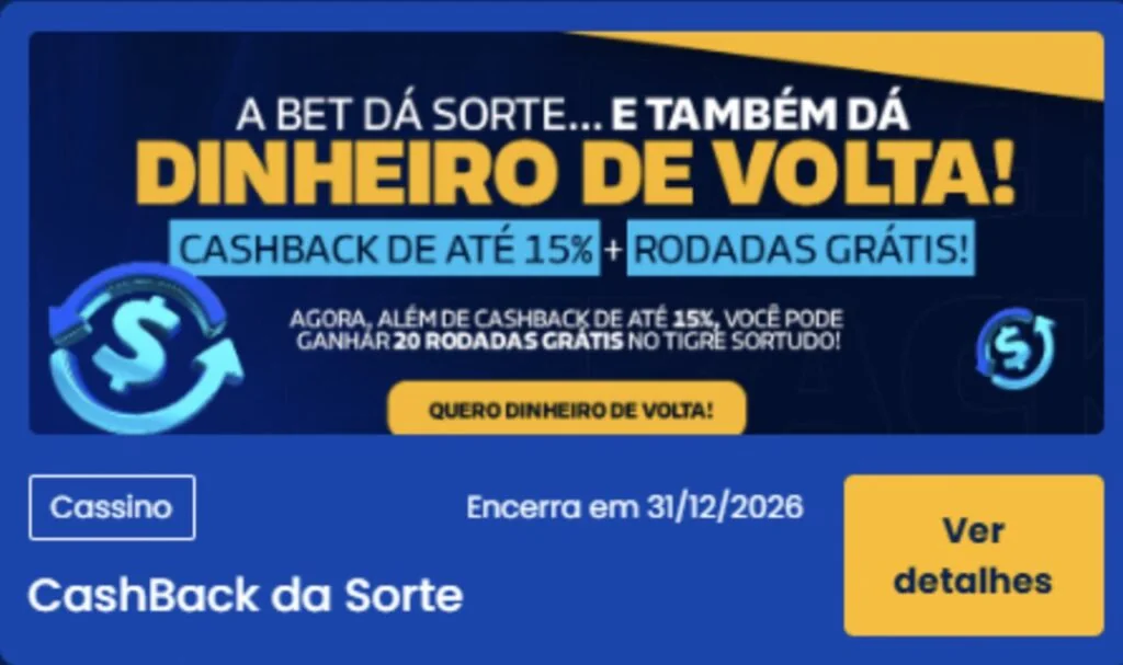 cashback betdasorte