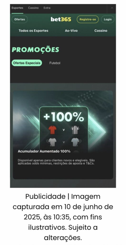 bônus para o mundial na bet365