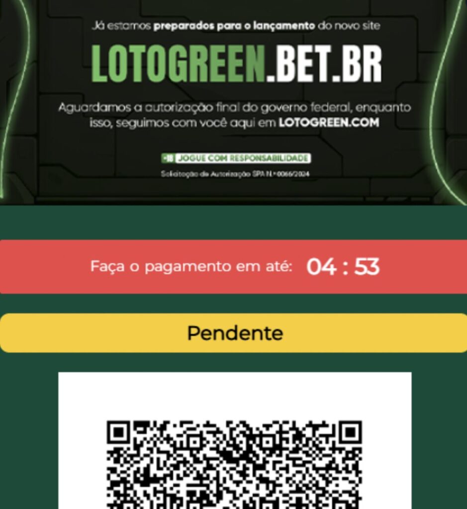 depósito pix lotogreen é confiável