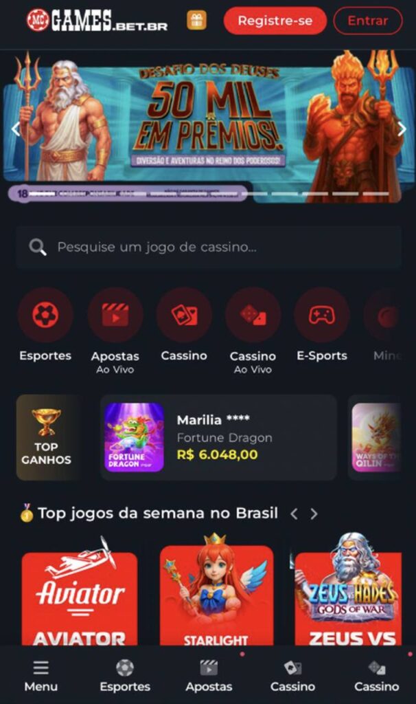 código promocional mc games
