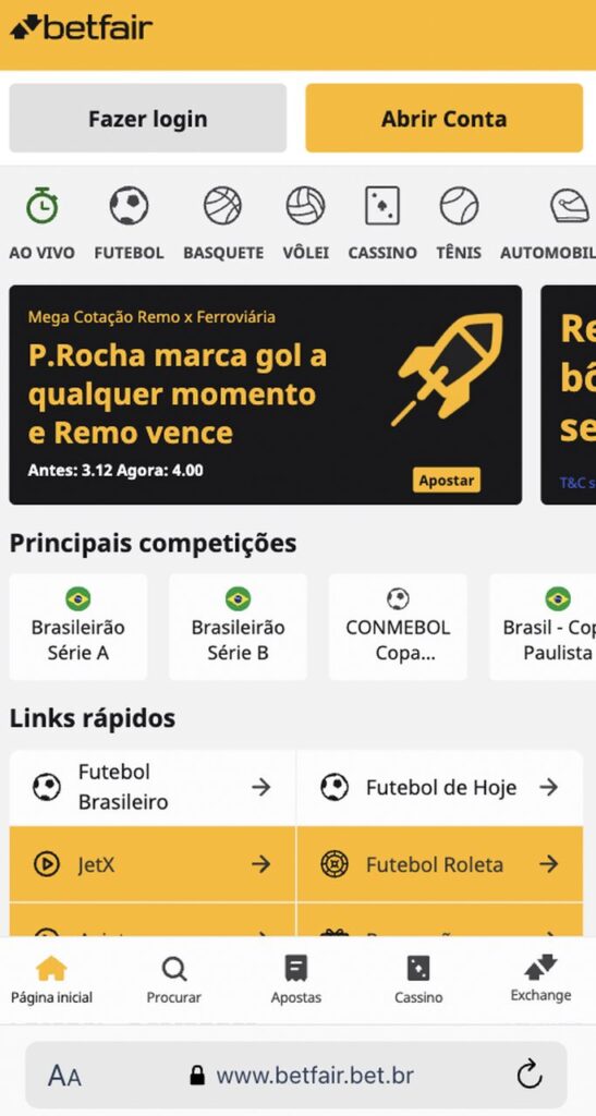 betfair apostas é confiável
