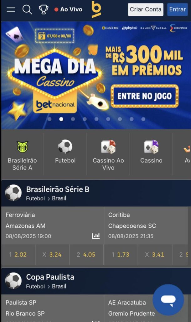 melhor site de apostas betnacional