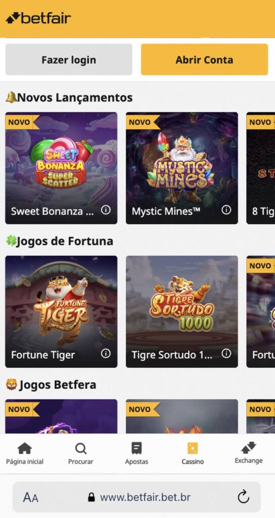 cassino da betfair