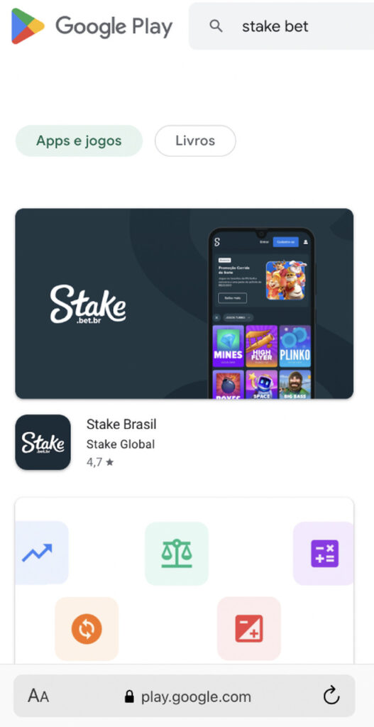 app da stake google play