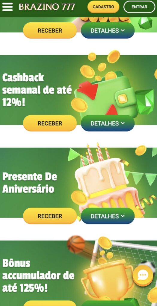 ofertas e recursos brazino777