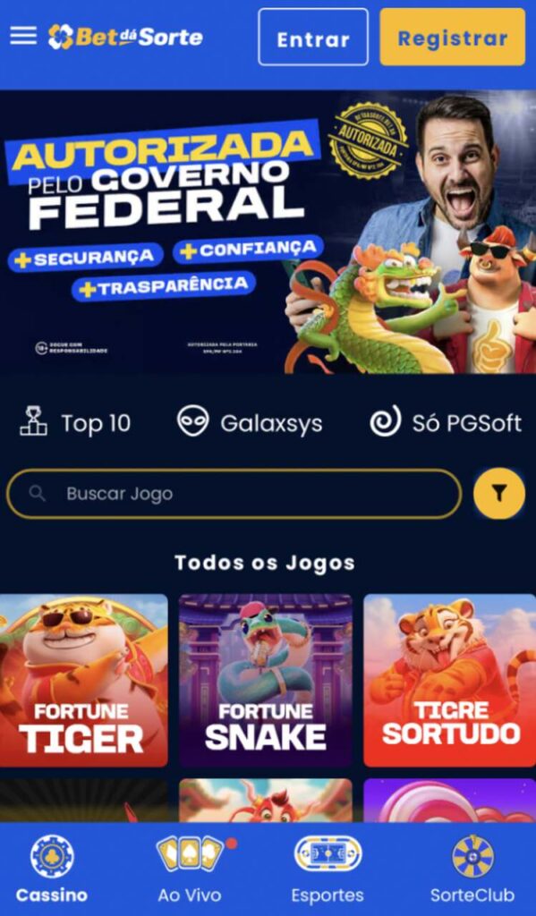 apostas na bet da sorte com app