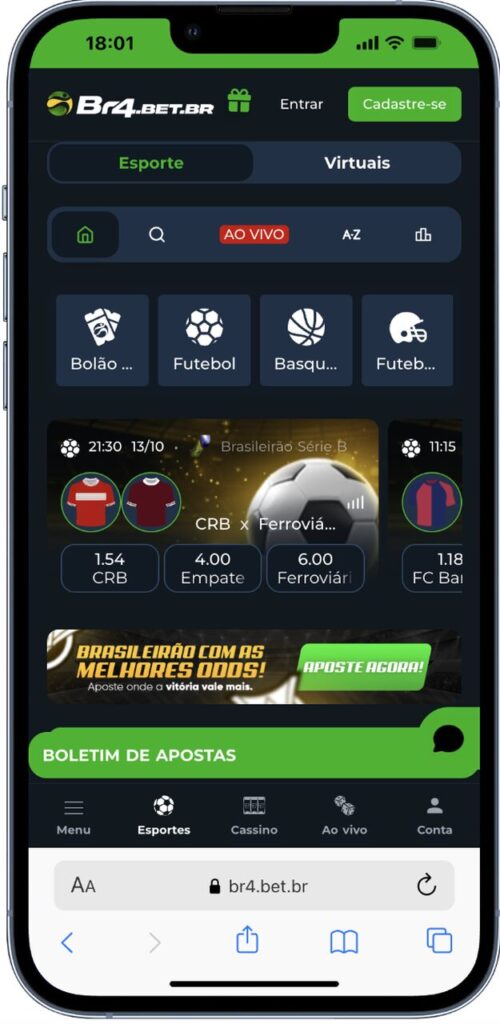 apostas esportivas app da br4bet
