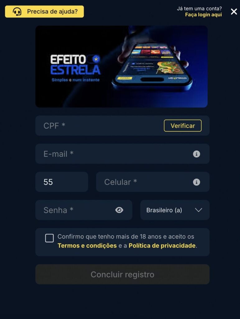 registro estrela bet é confiável