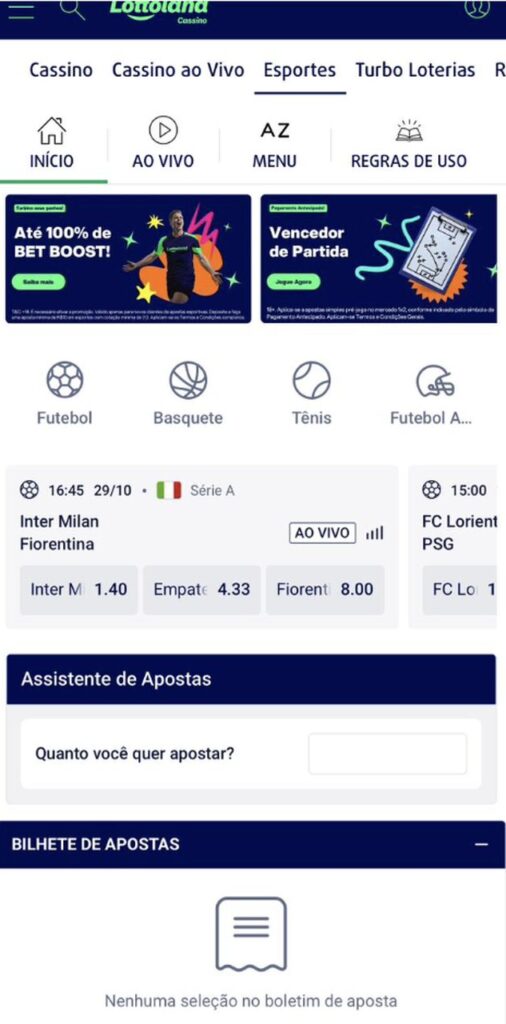 apostas na lottoland sem código