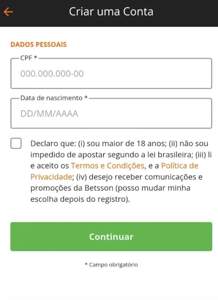 registro betsson é confiável