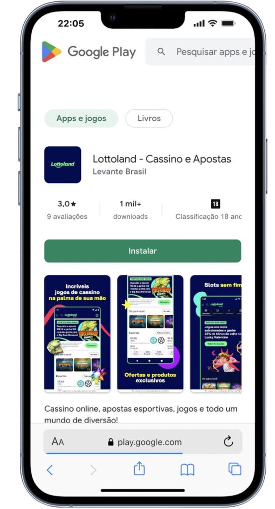 novo app lottoland