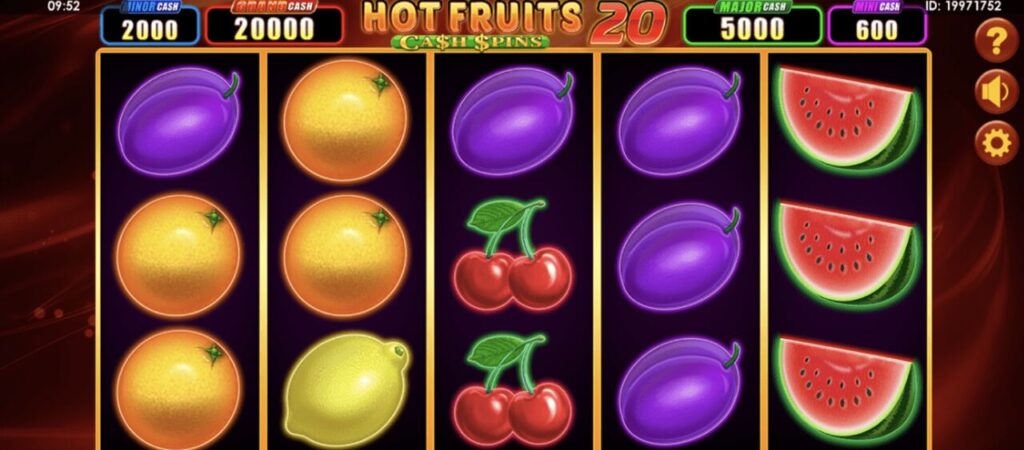 hot fruits slot