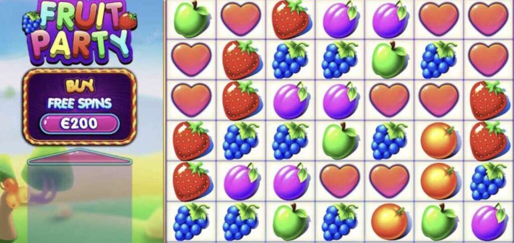 slot de fruta fruit party 