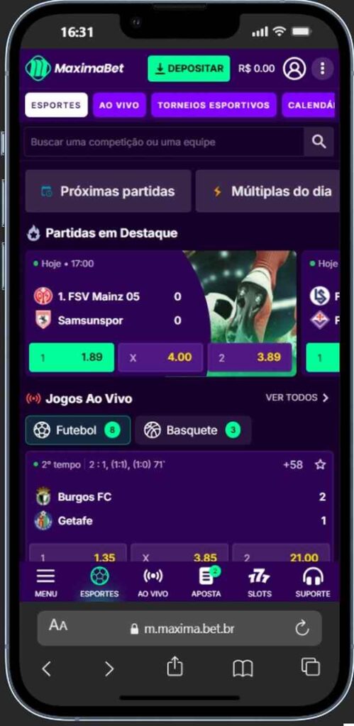 Maximabet esportes