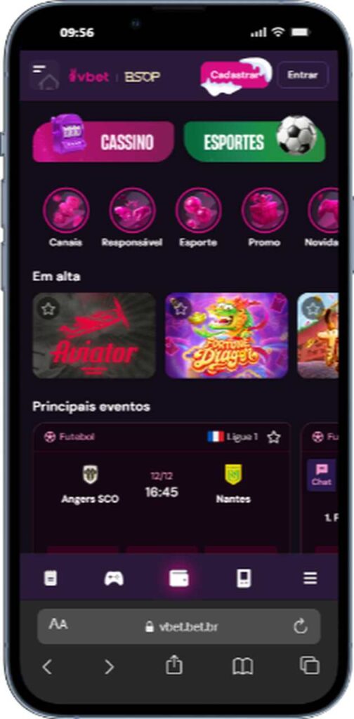 VBET Casa de apostas