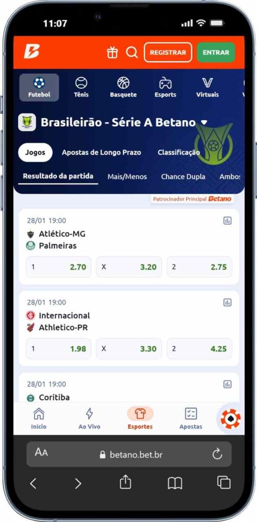 Betano Campeonato Brasileiro 2026