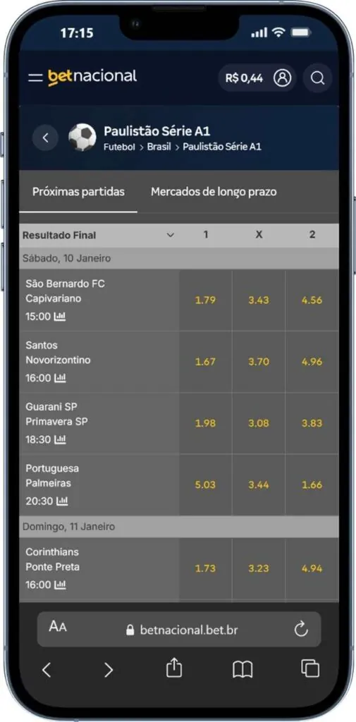 Betnacional Paulistão