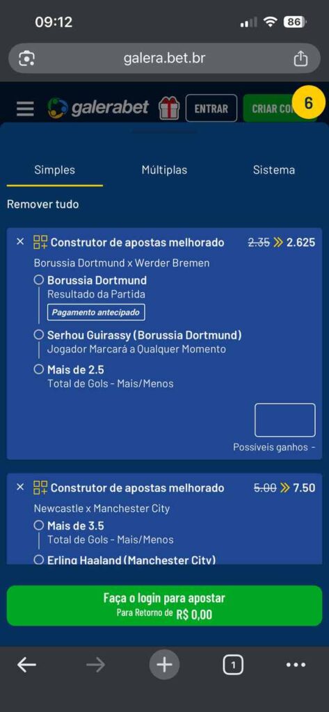 Galera Bet Como apostar