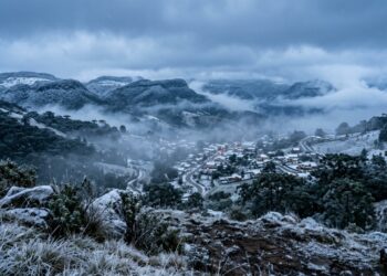 A pequena cidade de Santa Catarina com apenas 2.700 habitantes onde já nevou 18 vezes em 10 anos