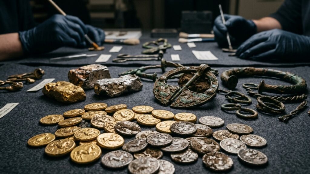 Mais de 500 moedas celtas foram desenterradas em um campo na República Tcheca