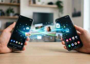 5 formas simples de transferir fotos entre celulares Android em 2026