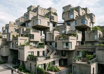 Canadá ergueu casas como se fossem Lego em 1967 e o experimento ainda desafia a arquitetura