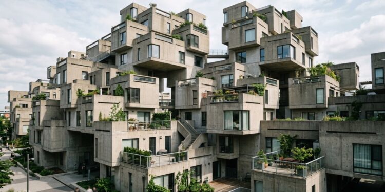 Canadá ergueu casas como se fossem Lego em 1967 e o experimento ainda desafia a arquitetura