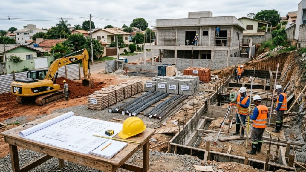 Quanto custa construir uma casa de 3 quartos em 2026?