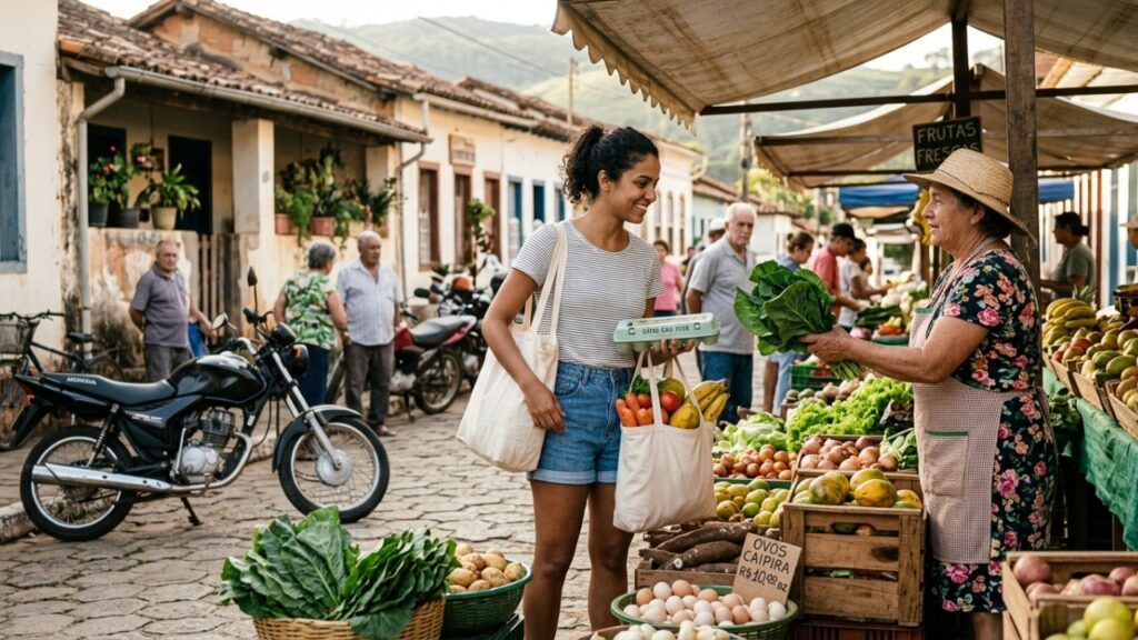 Quanto custa morar sozinho em uma cidade pequena do Brasil em 2026?