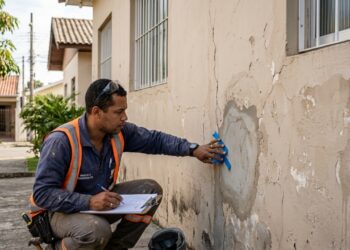 O teste simples que profissionais fazem antes de pintar muro externo e muita gente ignora