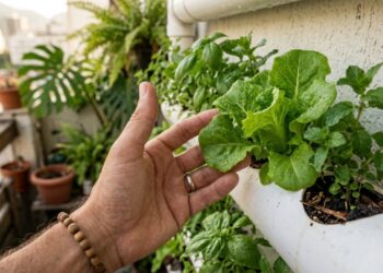 Como construir uma horta vertical com PVC por menos de R$ 200 reais