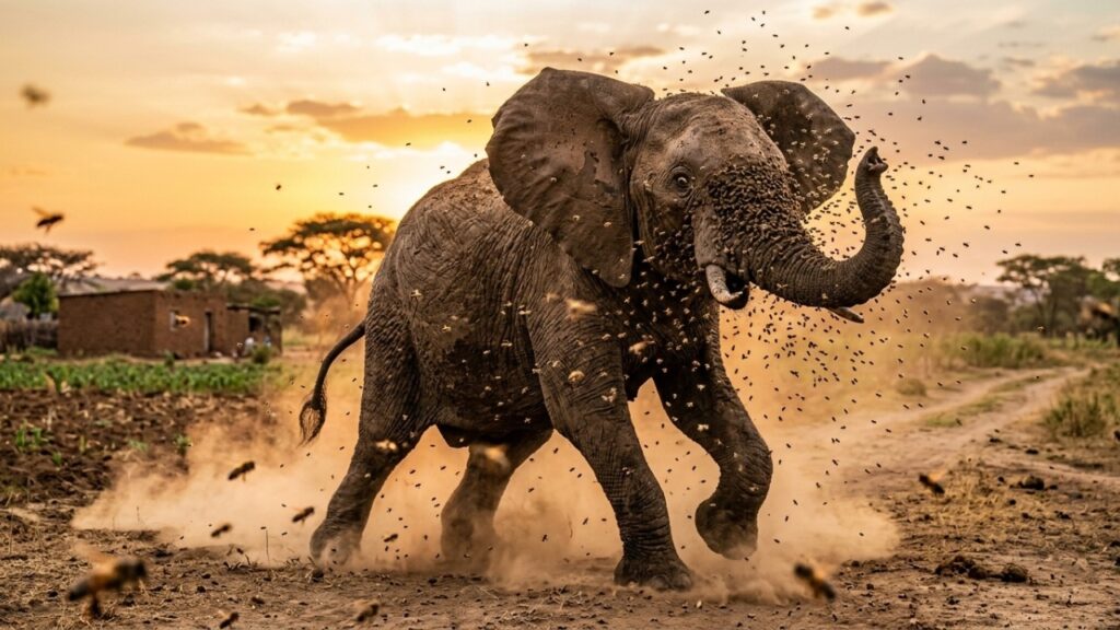 Por que elefantes têm medo de abelhas: o fenômeno que está salvando vilarejos na África