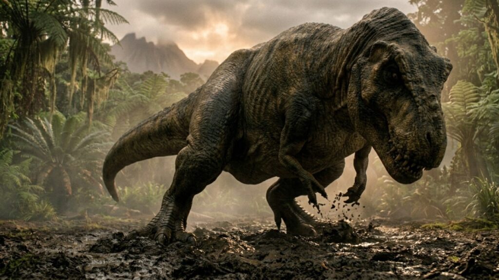 A física explica o motivo do T-Rex possuir membros tão pequenos