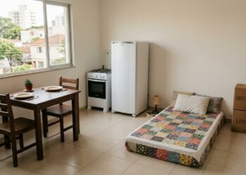 Quanto custa mobiliar uma casa de 2 quartos de classe média sem estourar o orçamento?