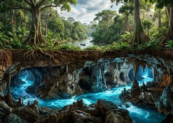 Pesquisadores descobrem rio subterrâneo gigante embaixo da Amazônia
