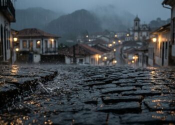 A cidade no interior de Minas Gerais com 1.200 moradores onde chove 280 dias por ano