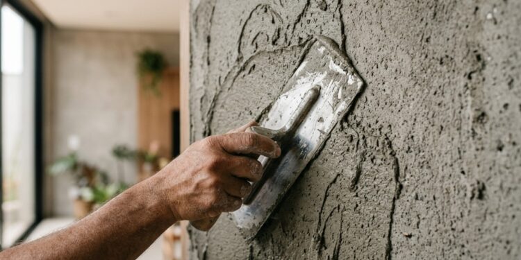 Pare de gastar com reboco! Argamassa e textura fazem milagres na sua parede