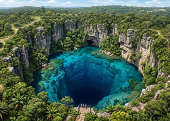 O lago brasileiro que muda de cor sete vezes ao ano e deixa cientistas sem explicação há mais de 50 anos