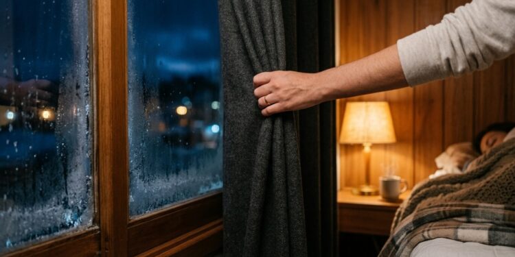 Por que fechar as cortinas à noite (e abrir de dia) aquece a casa de graça