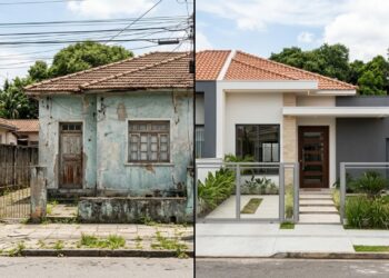 Quanto custa reformar uma casa antiga para deixar com padrão de classe média hoje?